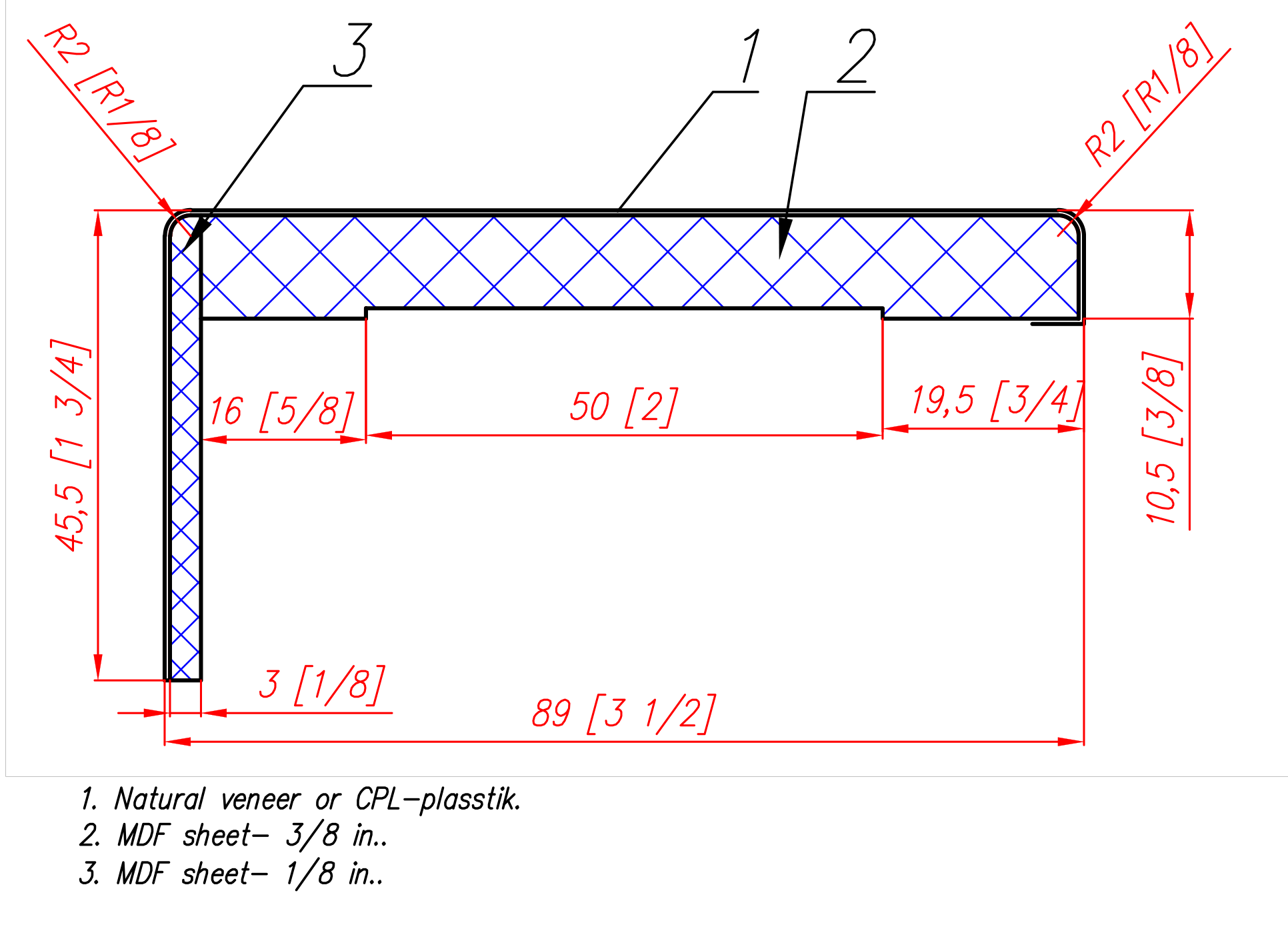 telescope door casing